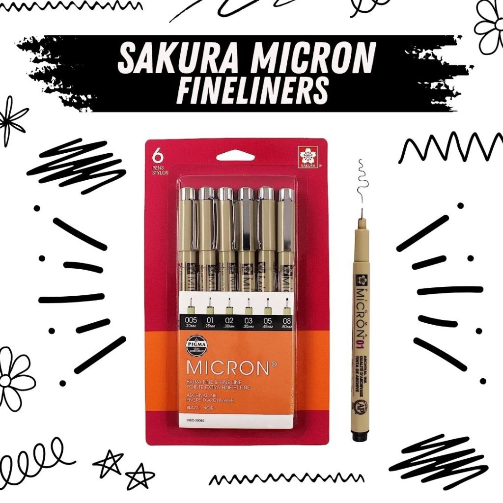 Sakura Micron Fineliner&nbsp;Pens